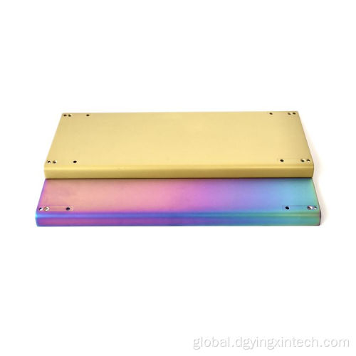 Metal Aluminum Mechanical Keyboard Case 65 % Upgrade Keyboard Case Keyboard Accessories Back Panel Factory